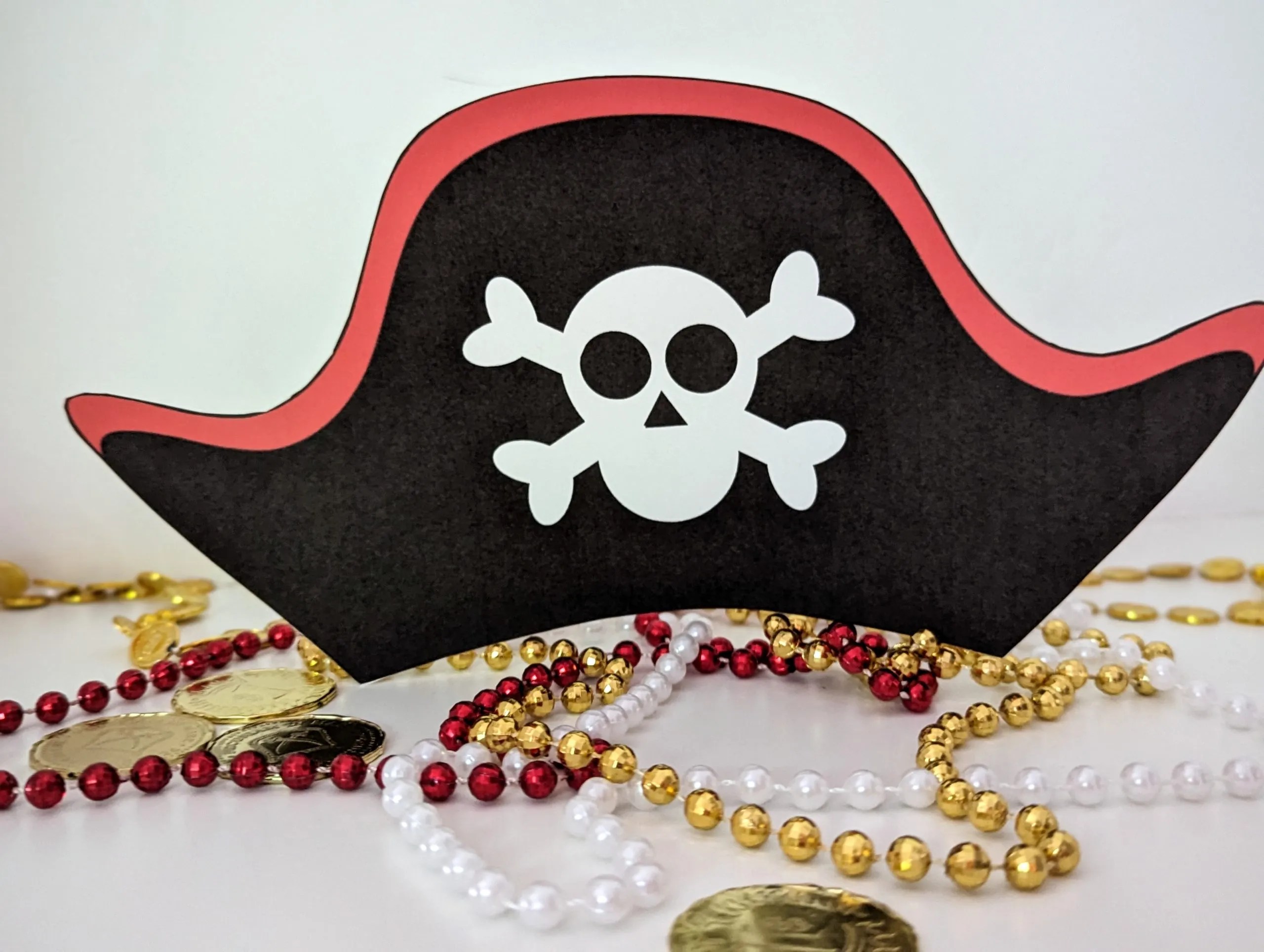 Free pirate hat printable that kids will love