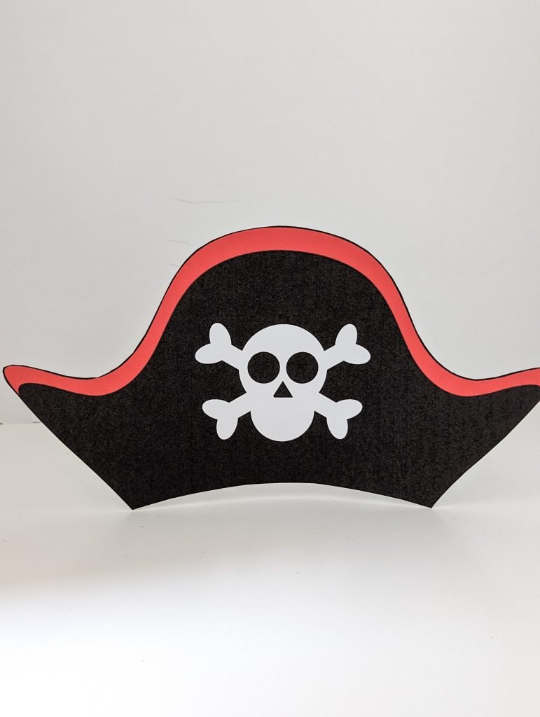 Free pirate hat printable that kids will love