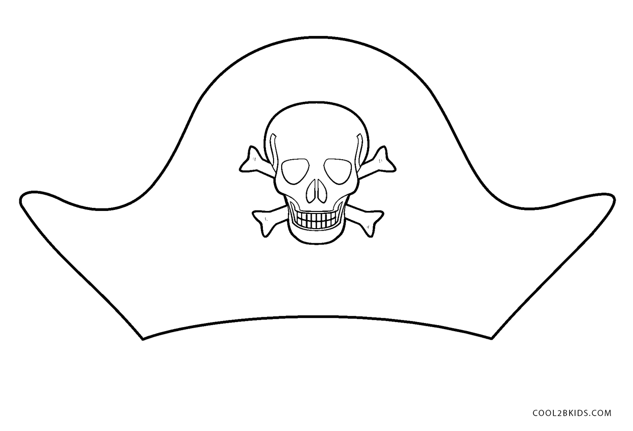 Free printable pirate coloring pages for kids