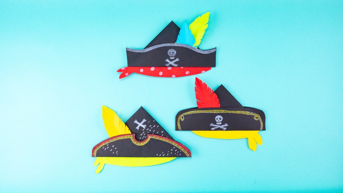 How to make a pirate paper hat