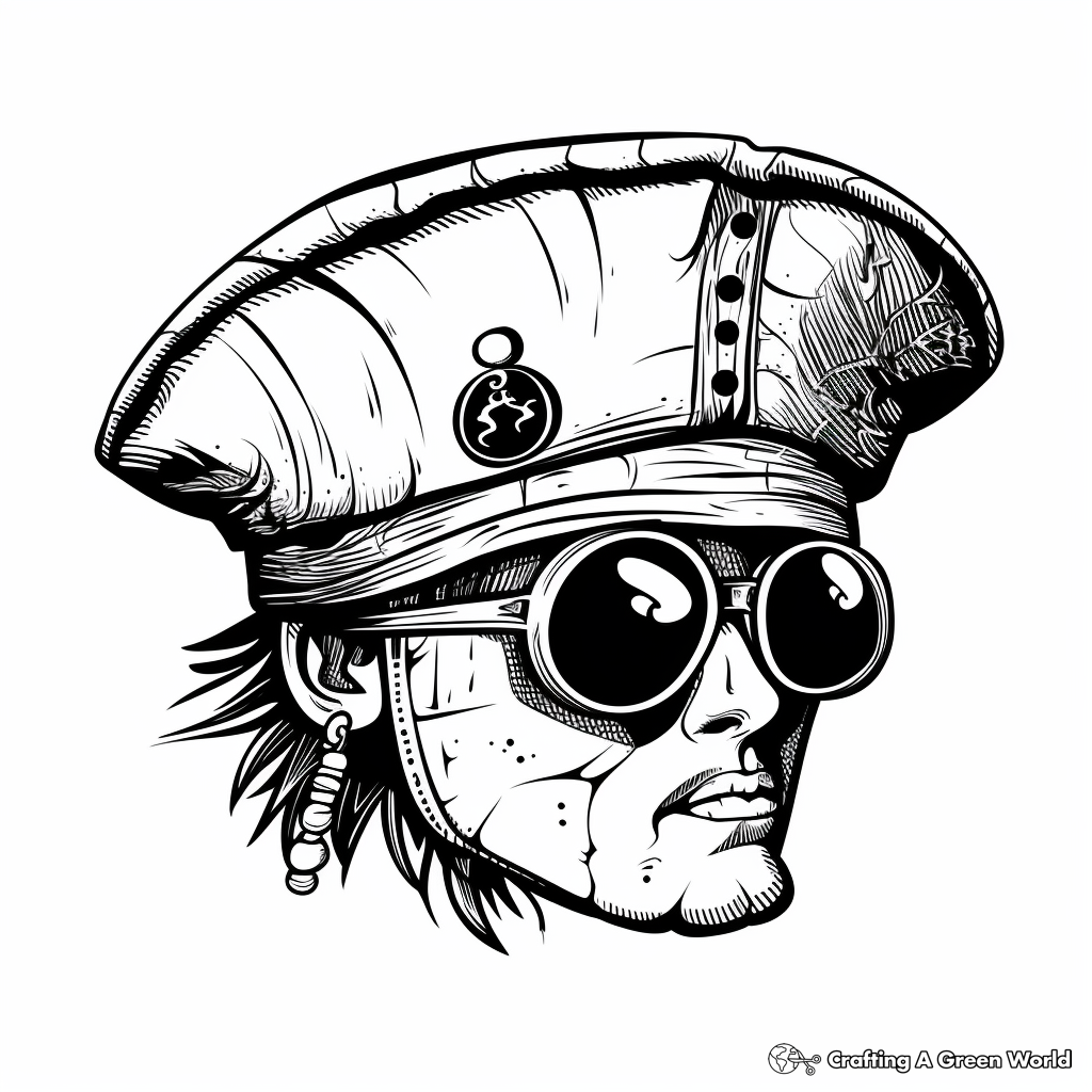 Pirate coloring pages