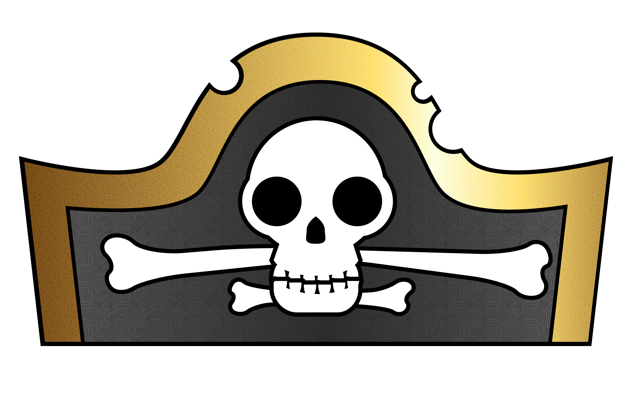 Pirate hat template for kids â tims printables