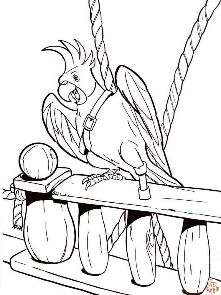 Pirate coloring pages free printable sheets for kids