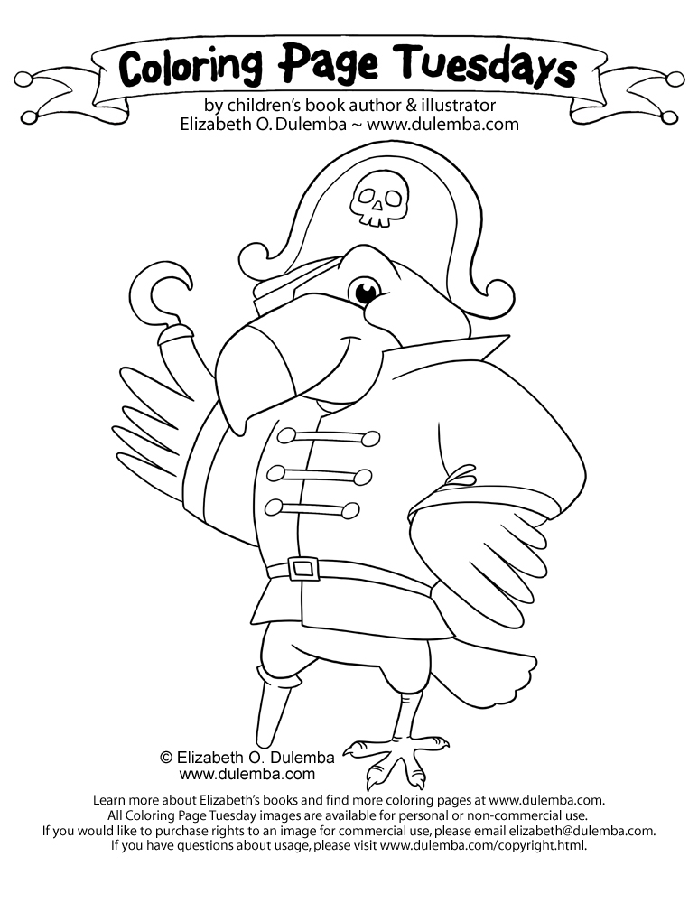 Coloring page tuesday