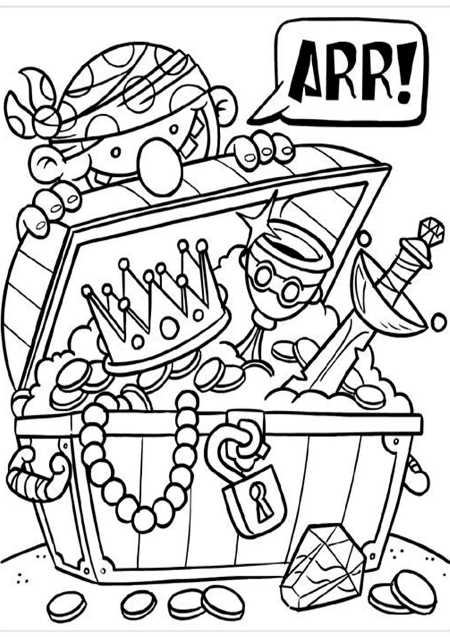 Free easy to print pirate coloring pages pirate coloring pages pirate crafts coloring pages