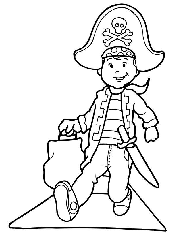 Pirate coloring pages printable for free download