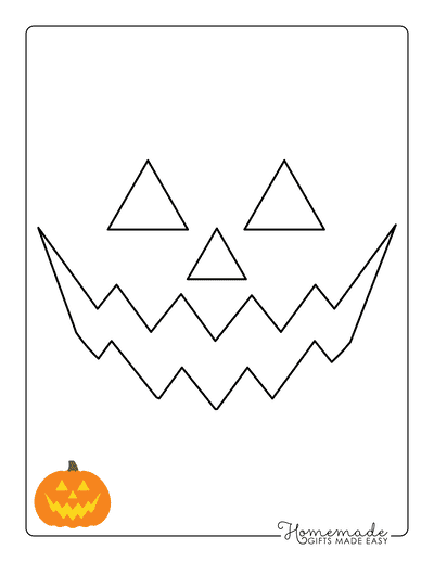 Free printable pumpkin carving stencils templates for halloween