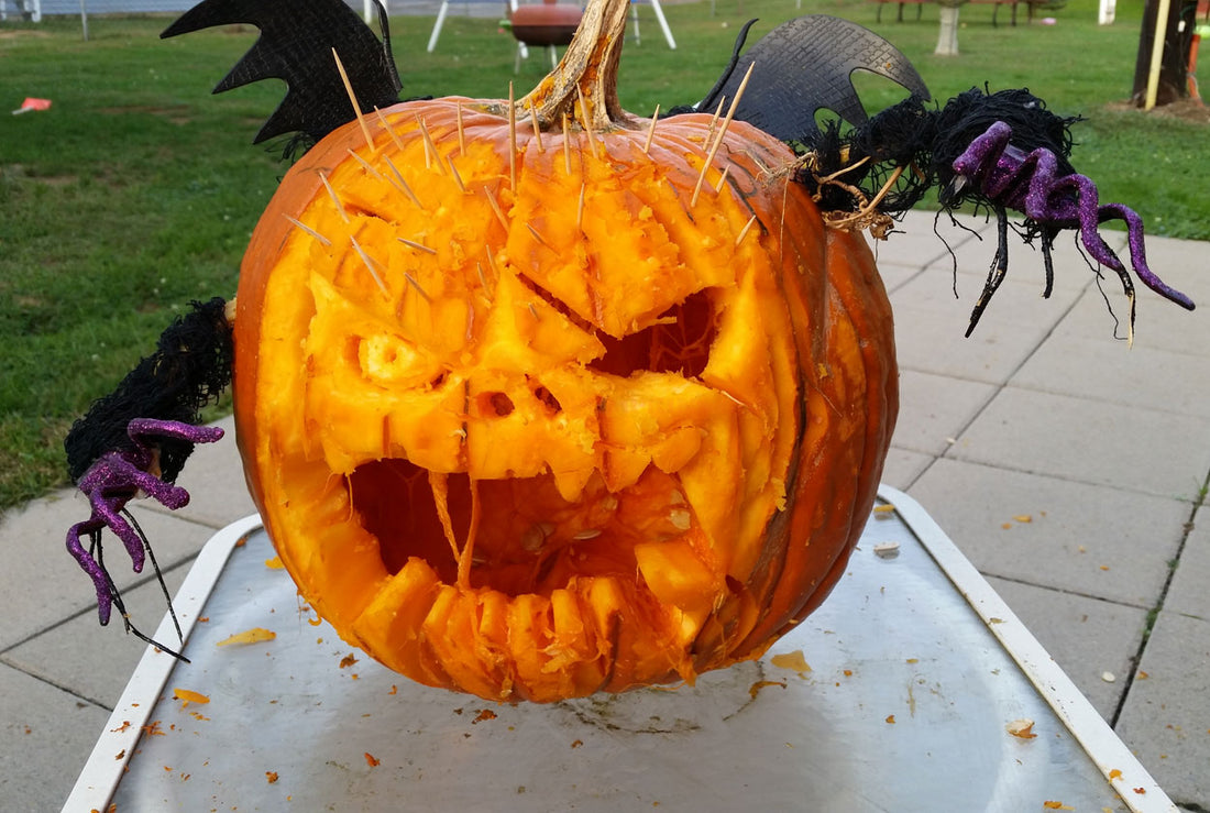 Spikey pirate pumpkin