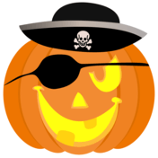 Easy pirate pumpkin stencil free printable papercraft templates