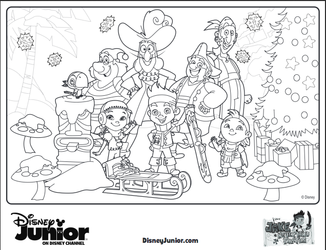 Disney holiday crafts for kids pirate coloring pages christmas coloring pages holiday crafts for kids