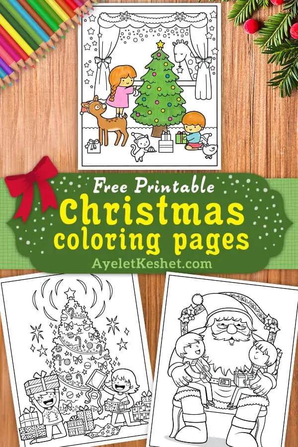 Free printable christmas coloring pages for kids