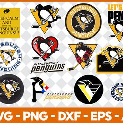 Pittsburgh penguins bundle svg pittsburgh penguins svg hoc