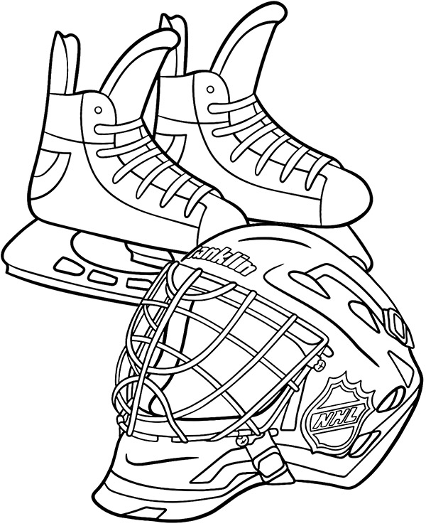Hockey coloring pages nhl players