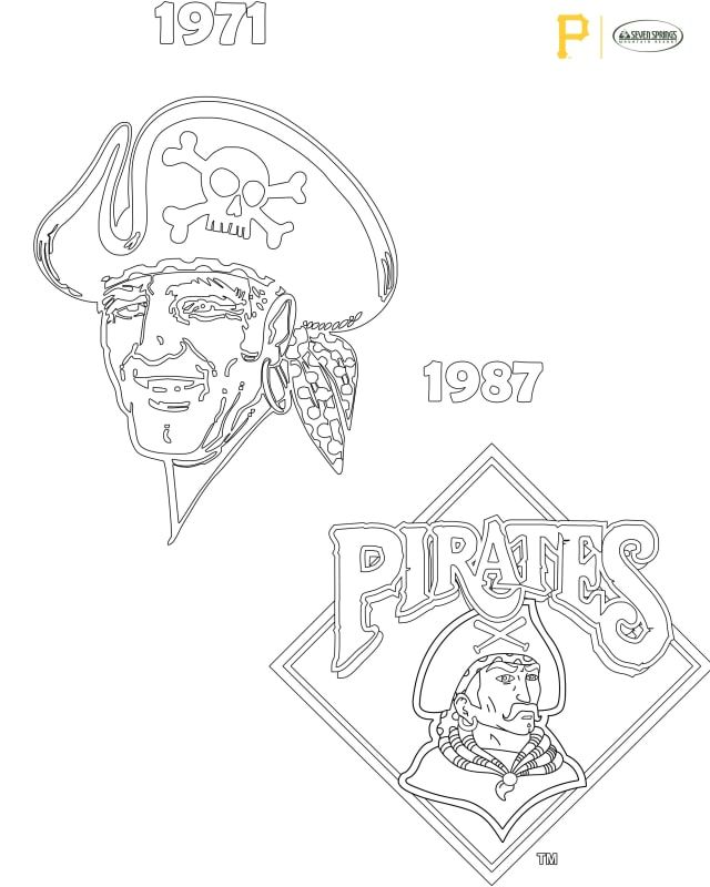 Pittsburgh pirates coloring pages word searches and more pirate coloring pages pirates pittsburgh pirates