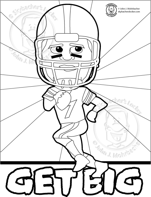 Sports coloring pages