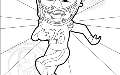 Sports coloring pages