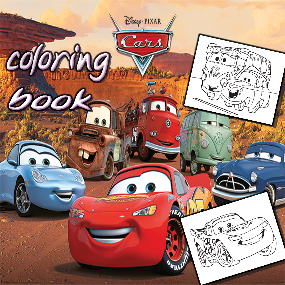 Car coloring book excellent cartoon cars made by teachers