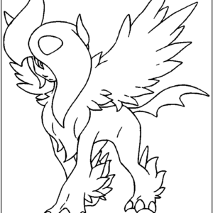 Mega pokemon coloring pages printable for free download