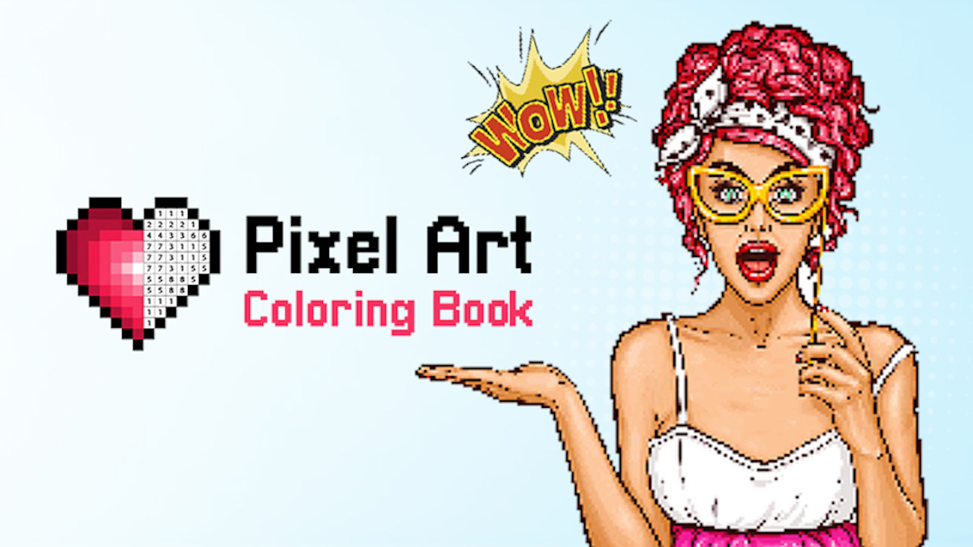 Pixel art coloring book download and play for free