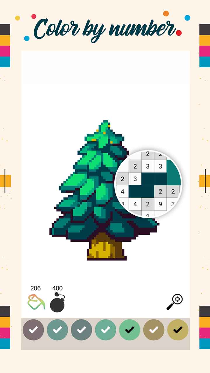 Pixel art coloring bookappstore for android