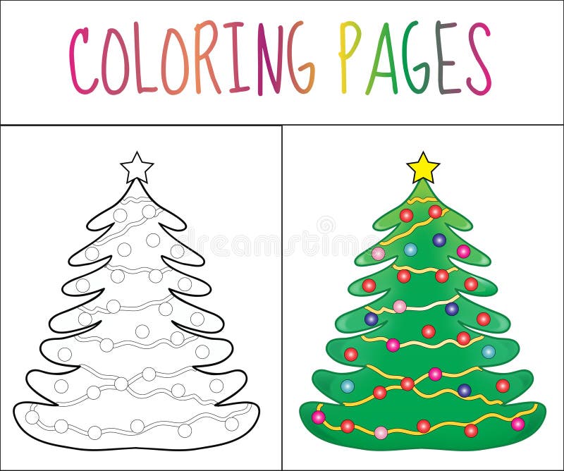 Christmas tree kids draw stock illustrations â christmas tree kids draw stock illustrations vectors clipart