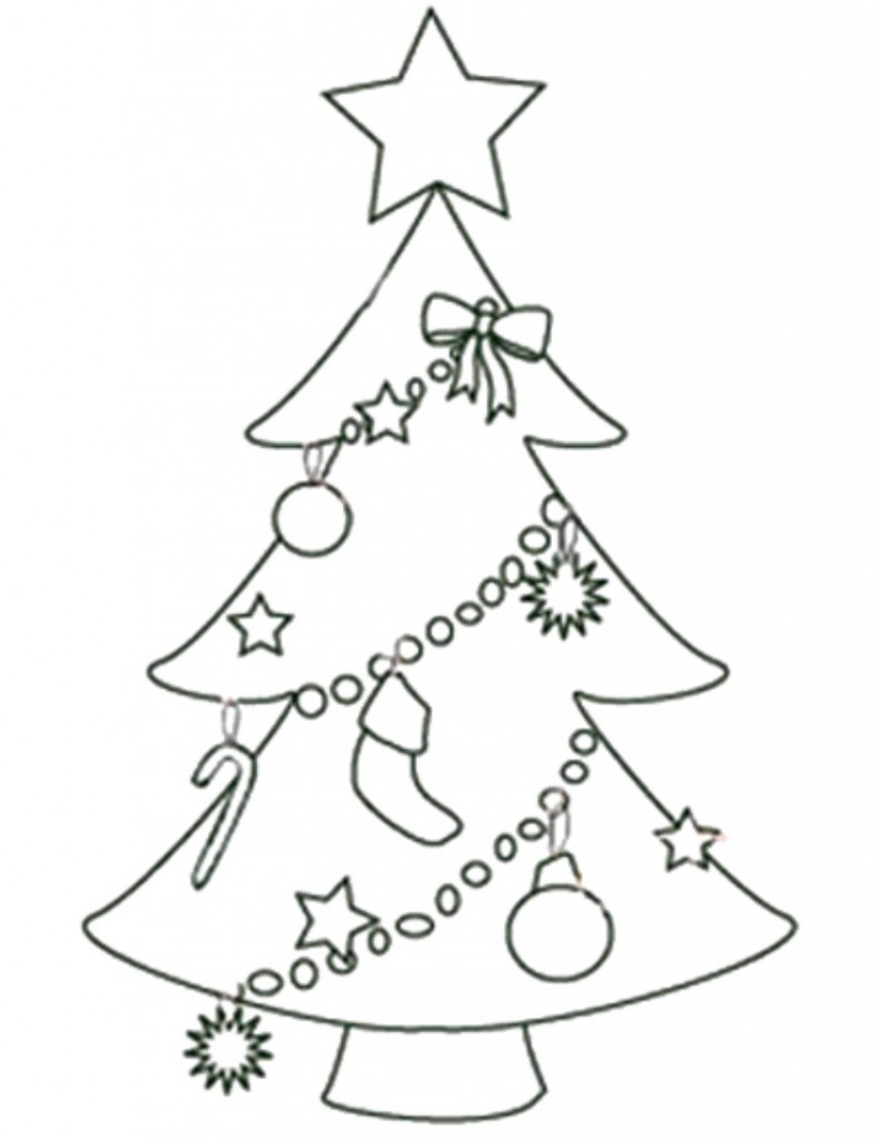 Free printable christmas tree templates