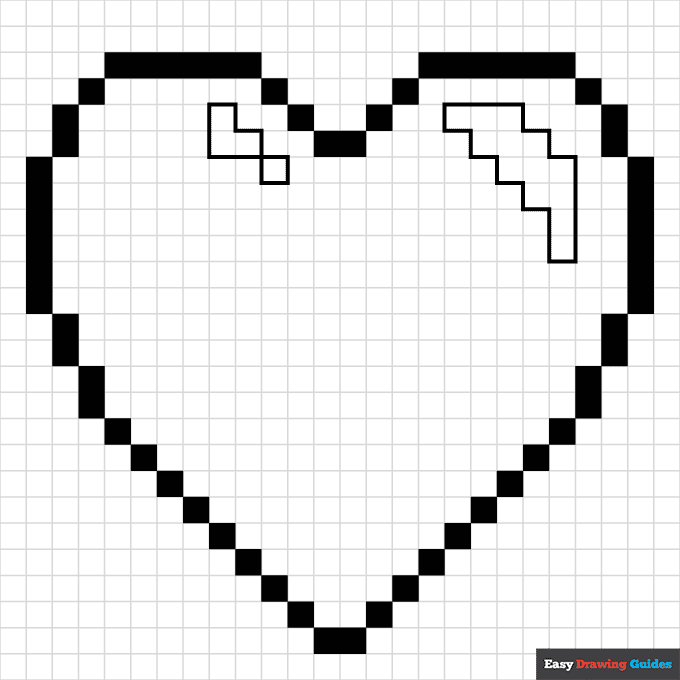 Free printable pixel art coloring pages for kids