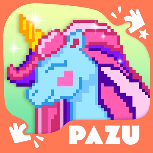 Pixel coloring games for kids by pazu games ltd