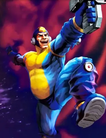 Mega man character