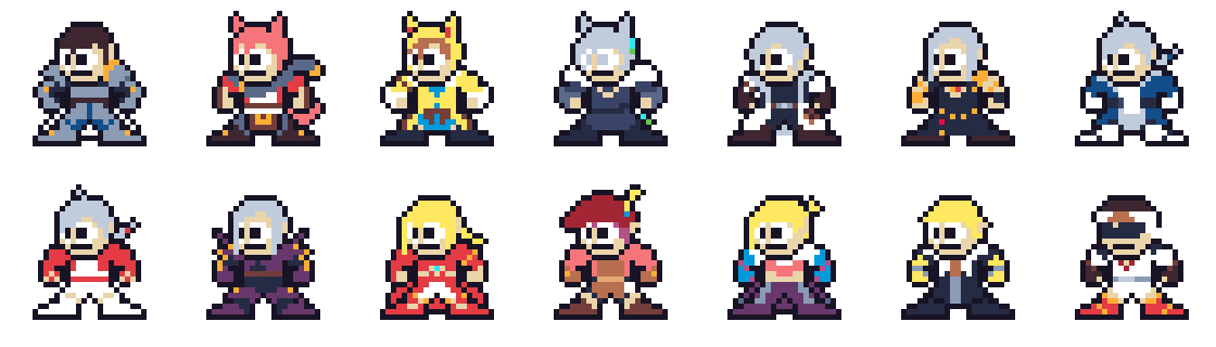 Im brand new to pixeling characters and brandon james greet had a great suggestion to use the old mega man sprite as a template and practice from there so i did that