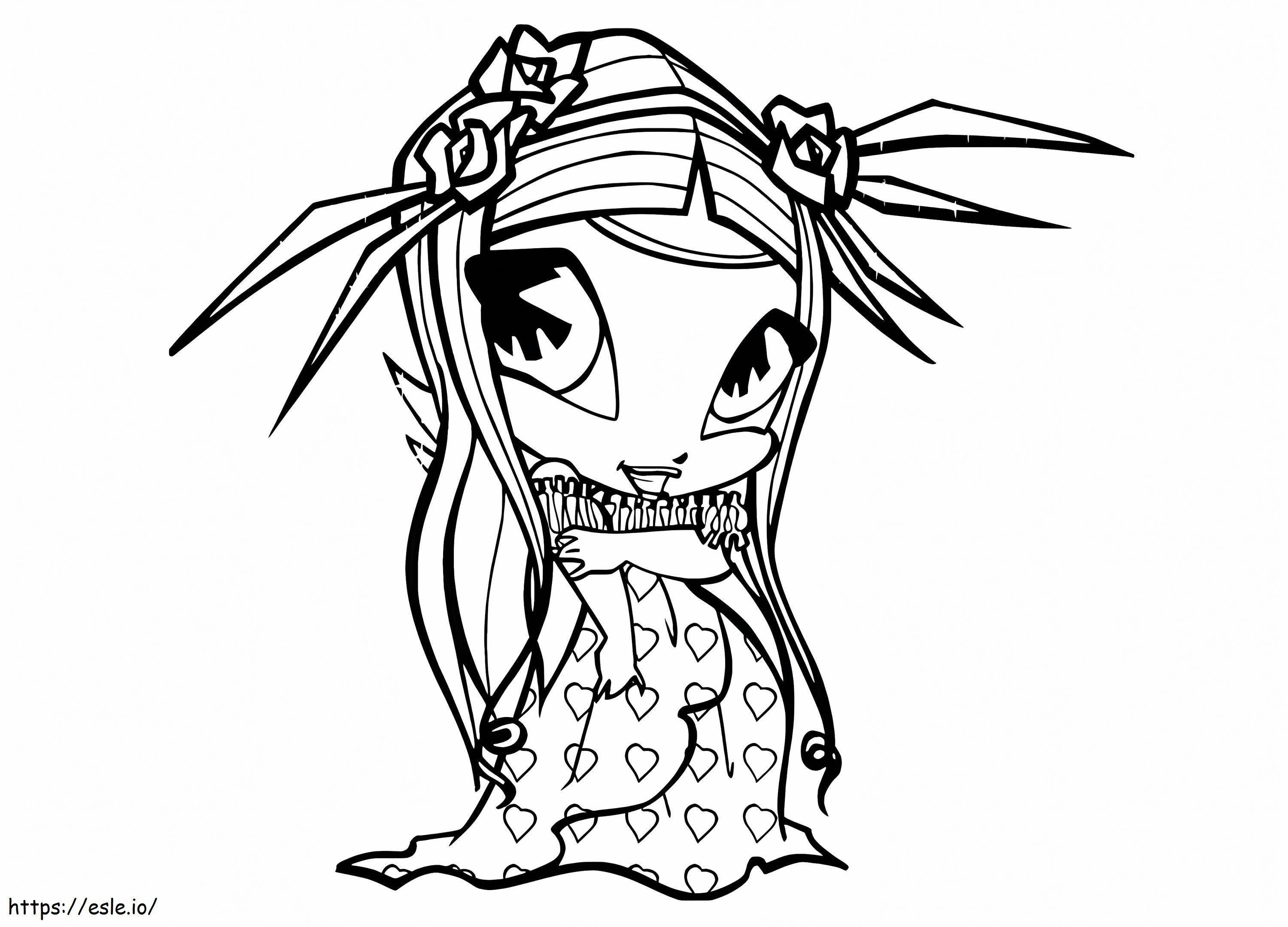 Amore from pop pixie coloring page