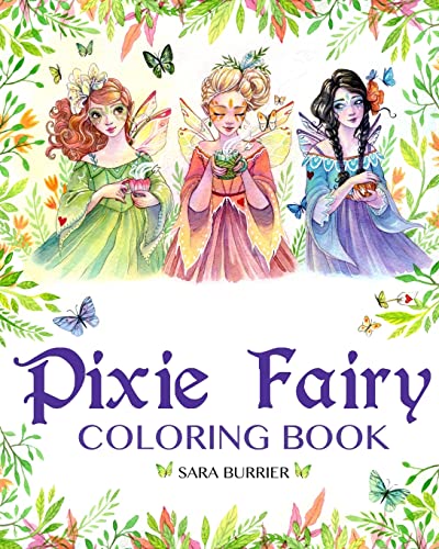 Pixie fairy loring book