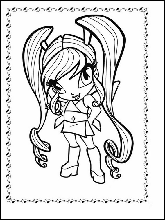 Printable coloring pages pop pixie