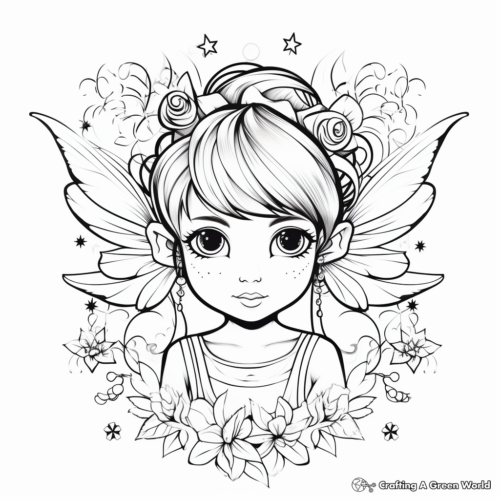 Magical coloring pages