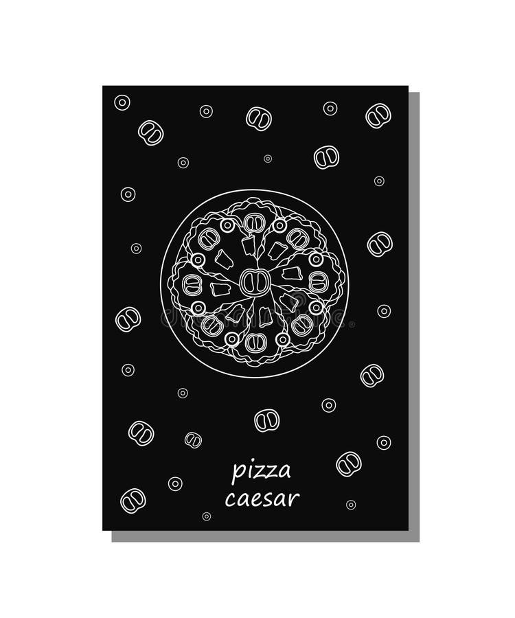 Whole pizza outline stock illustrations â whole pizza outline stock illustrations vectors clipart