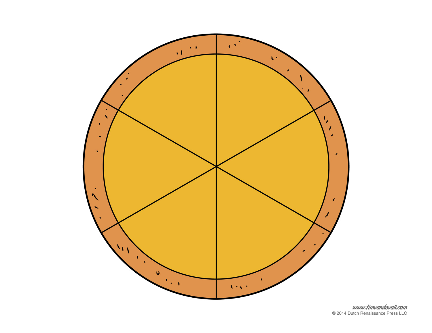 Blank pizza template printable pizza craft for kids â tims printables