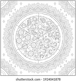 Pizza mandala images stock photos d objects vectors