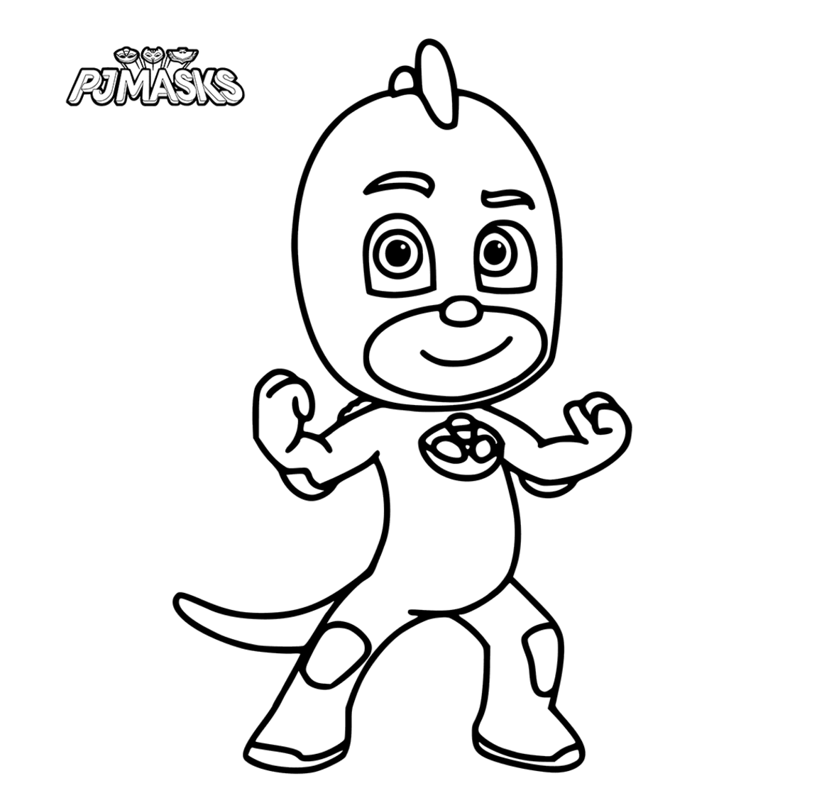 Pj masks coloring pages