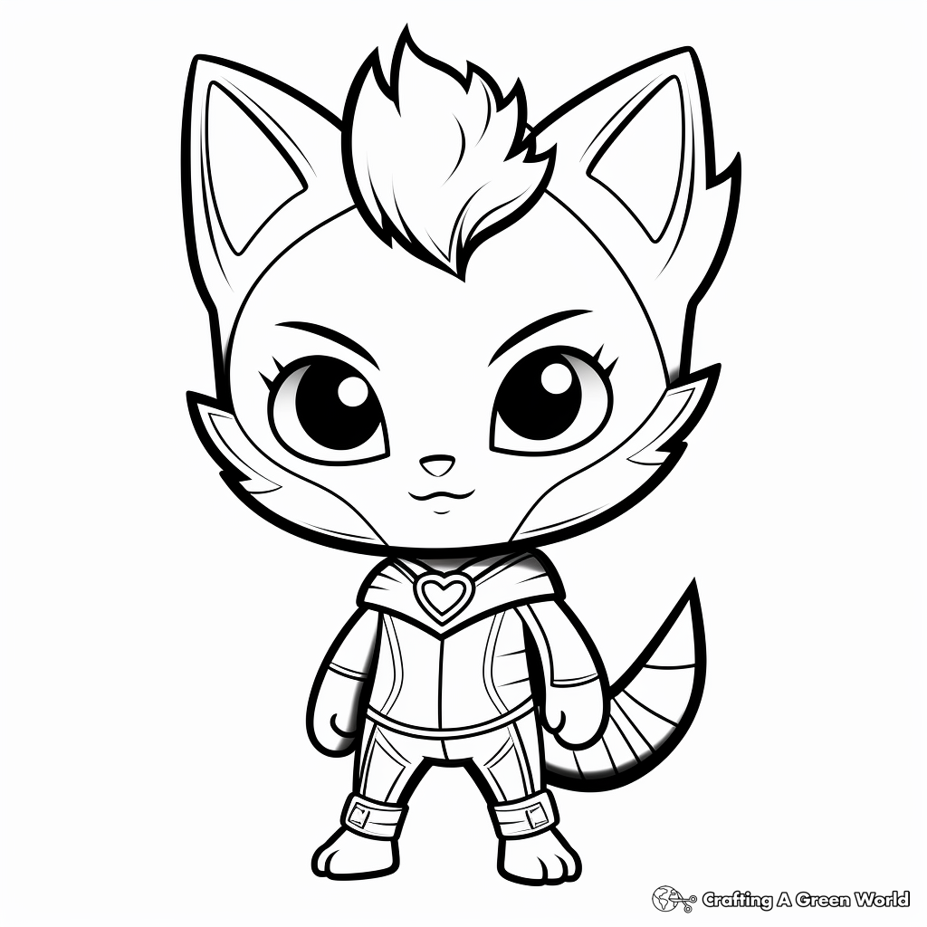 Pj masks coloring pages