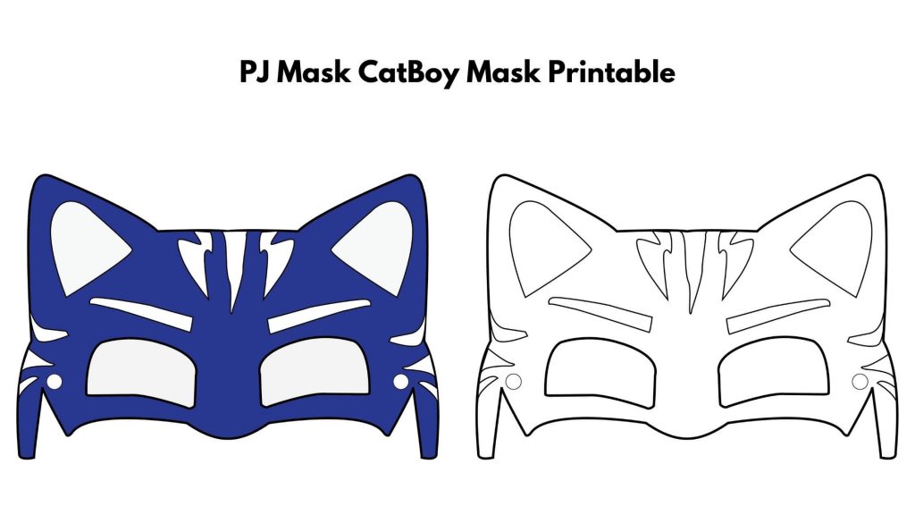 Pj masks coloring page printable