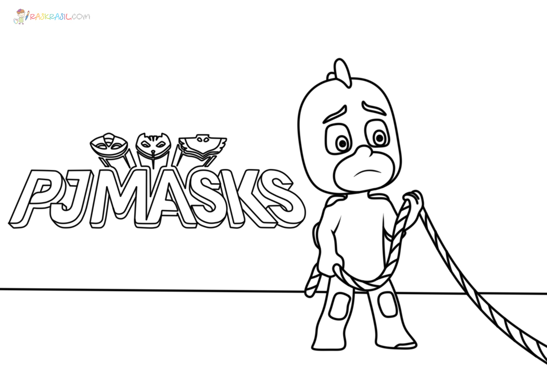 Pj masks coloring pages pictures free printable