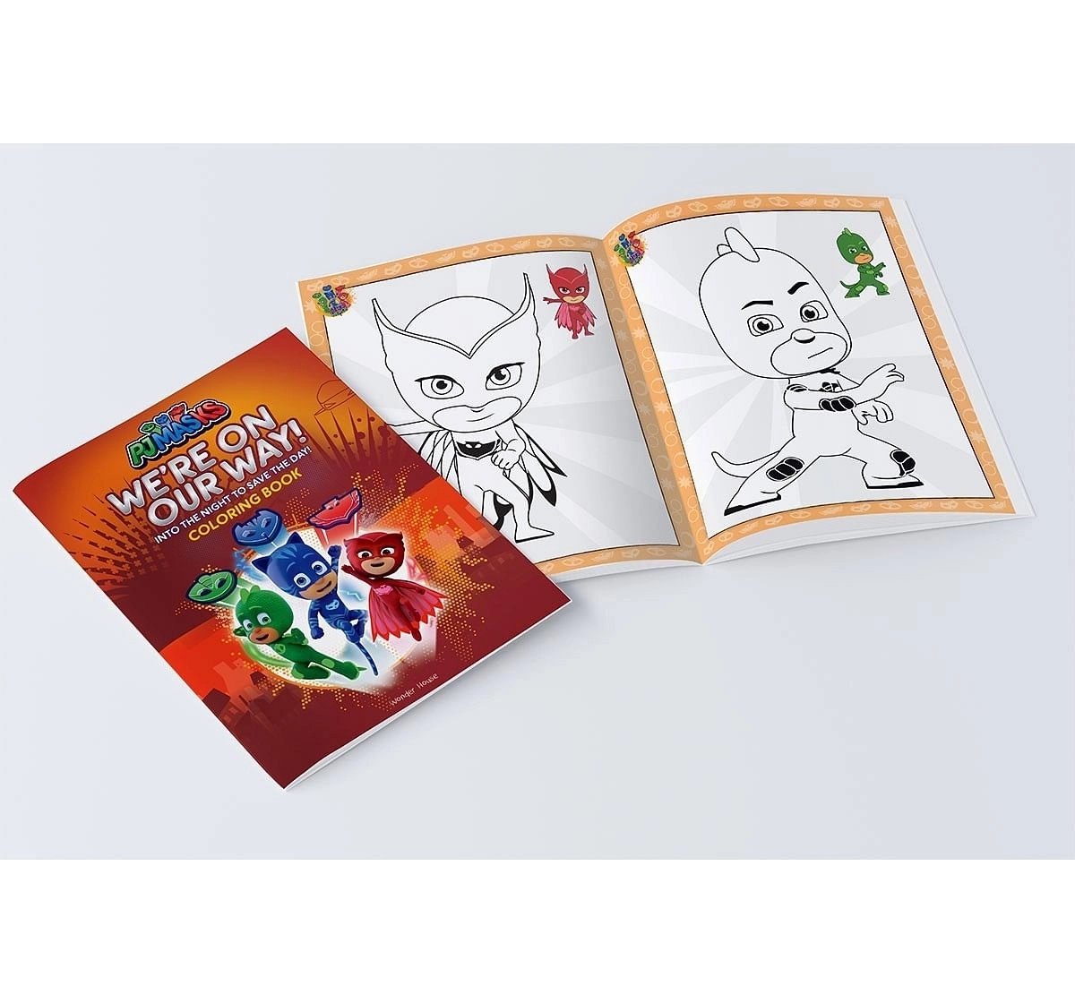 Wonder house books pj masks colorg books super paperback multicolor y