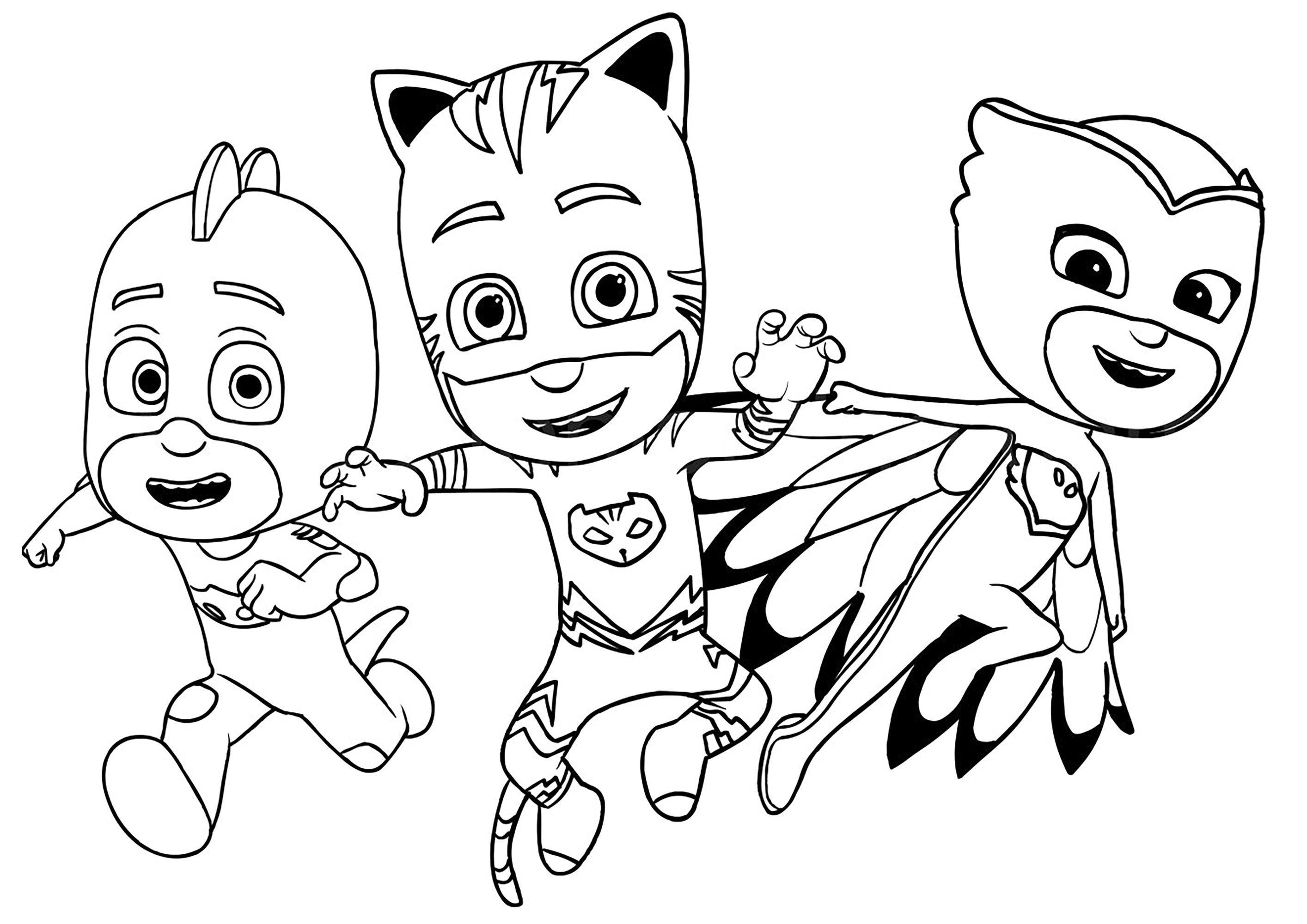 Free pj masks loring page to download from the gallery pj masks disegni da lorare pagine di libro da lorare pagine da lorare per bambini