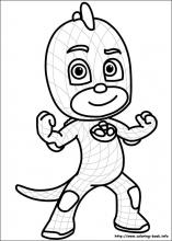 Pj masks coloring pages on coloring