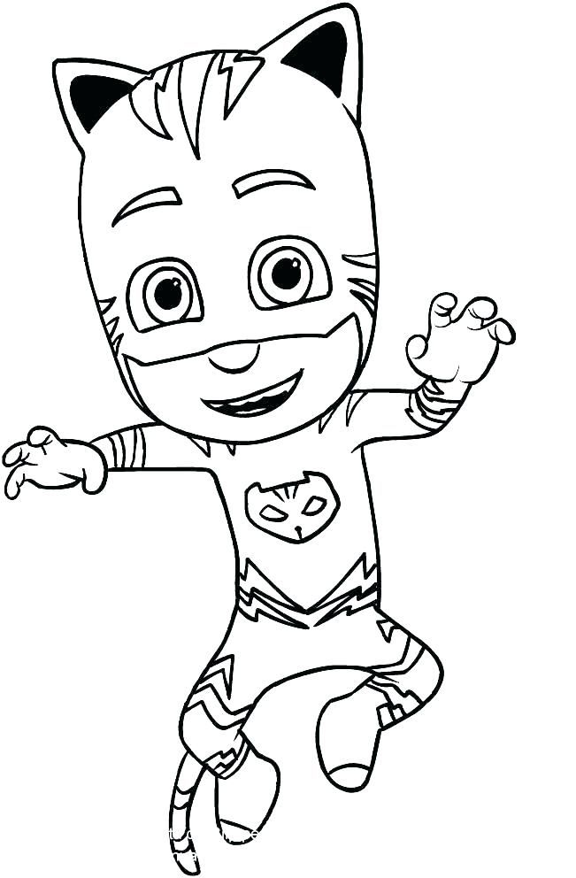 Pj masks coloring pages pdf idea