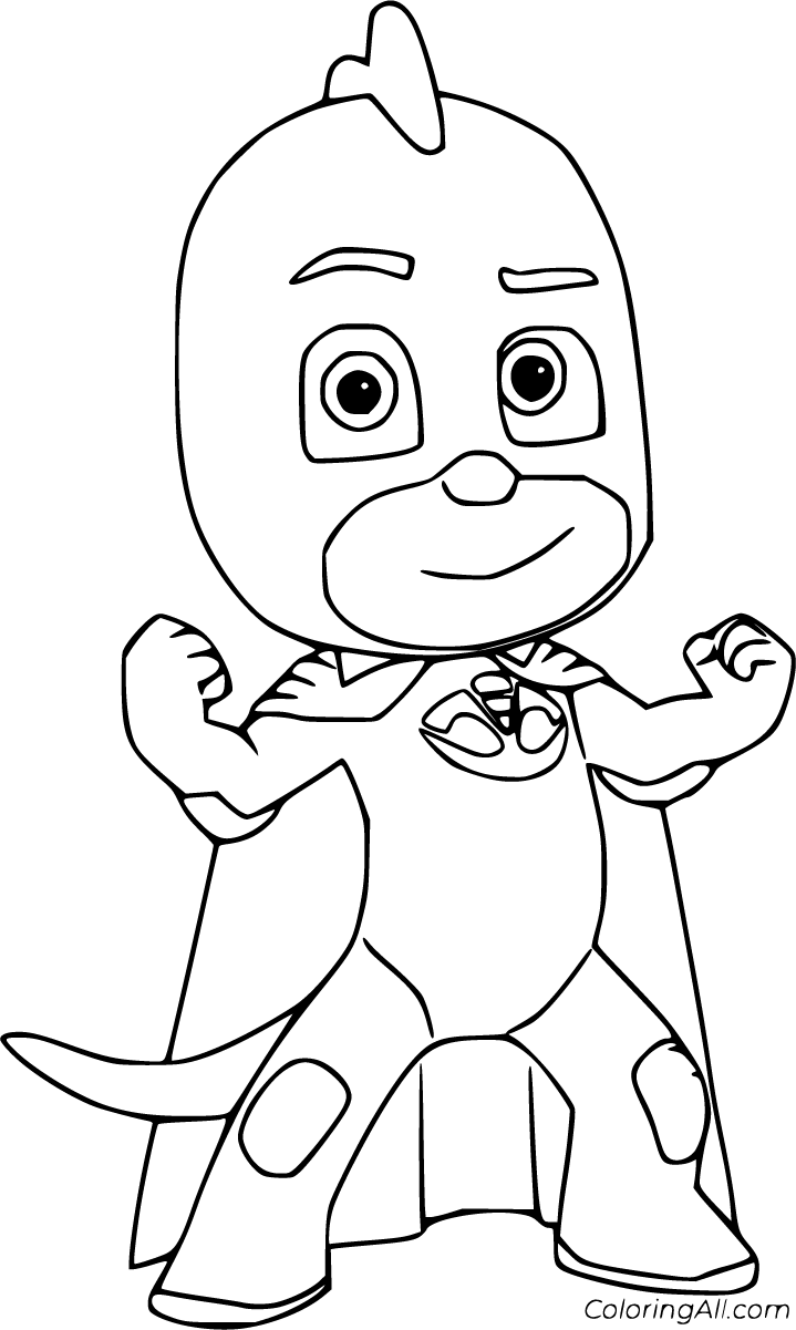 Pj masks coloring pages