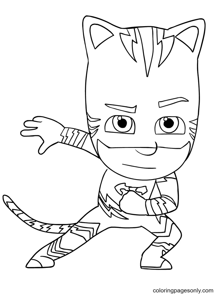 Pj masks coloring pages printable for free download