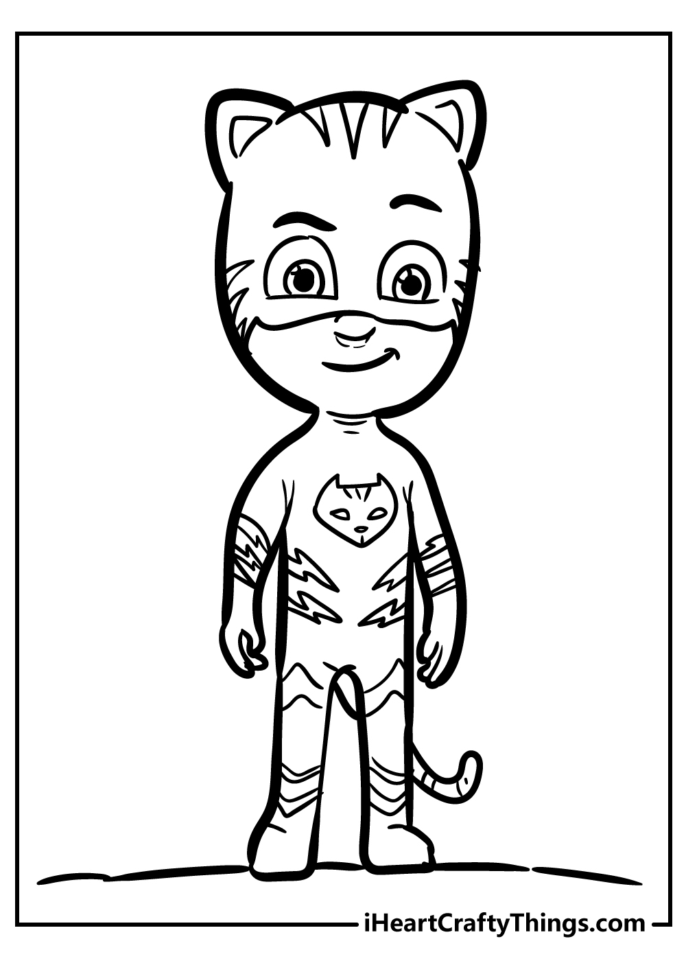 Pj masks coloring pages free printables