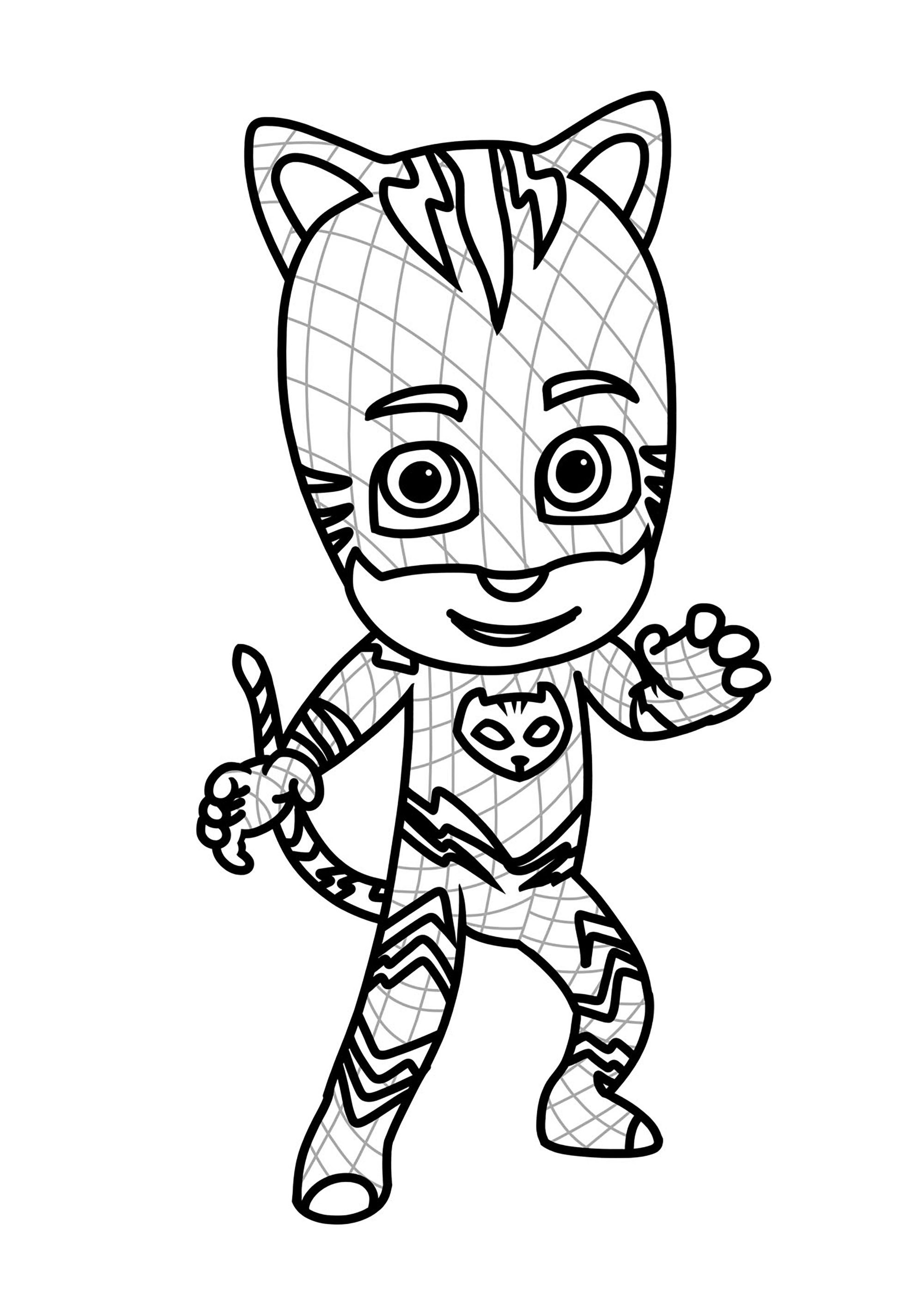 Dessin pj masks