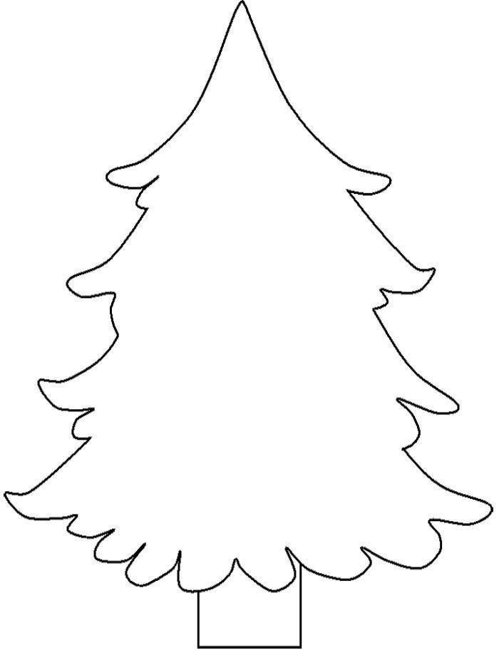 Blank christmas tree coloring page tree coloring page christmas tree pictures christmas tree coloring page